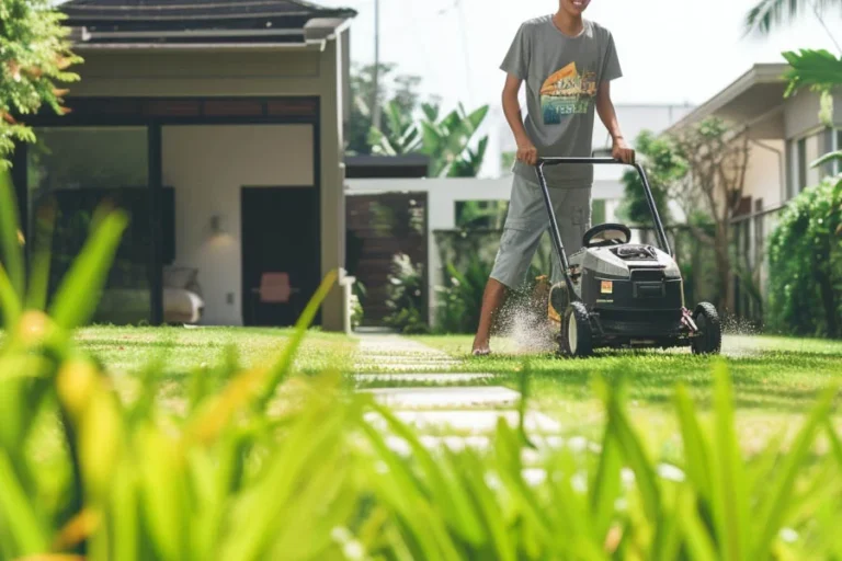 cordless select cut lawn mower with self propelled touch drive technology 22 | Eluminar