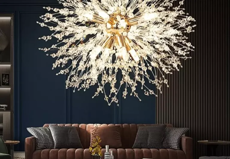 elegant art deco inspired crystal branch chandelier 01 2 | Eluminar