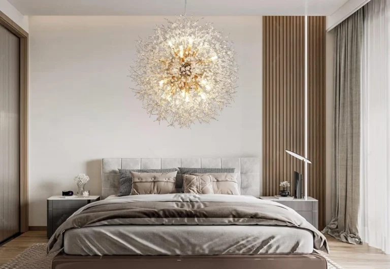 elegant art deco inspired crystal branch chandelier 09 | Eluminar