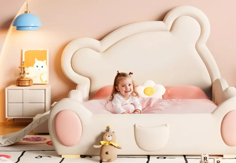modern princess twin and queen wood bed frame 11 | Eluminar